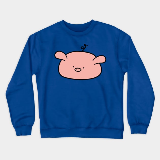 Pig Blob Crewneck Sweatshirt by saradaboru